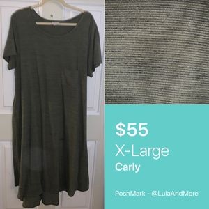 LuLaRoe XL Carly Hi-Lo Swing Dress